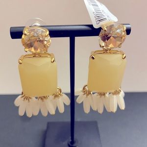 JCrew Champagne Pierced Earrings